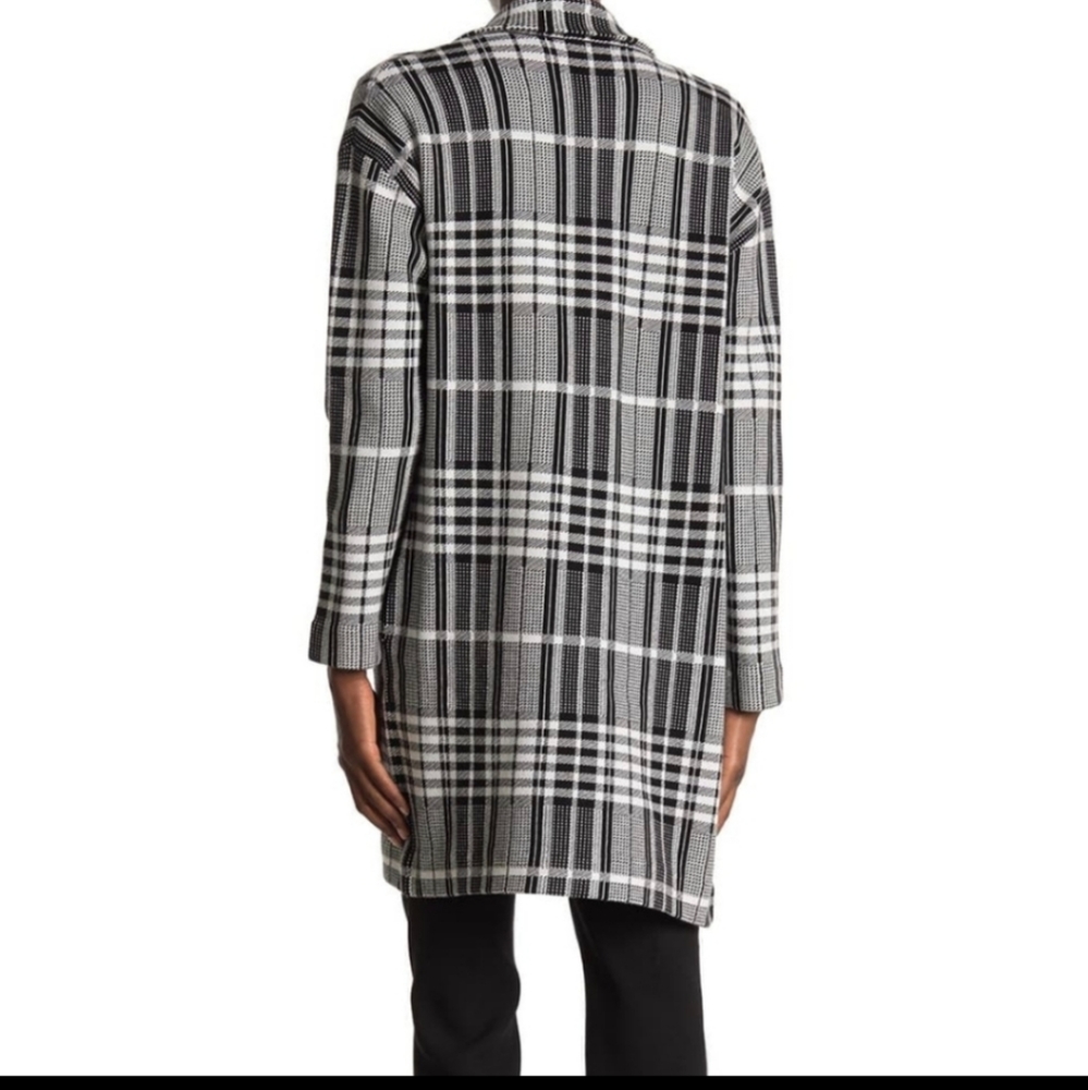 NWT Tahari Soft Plaid Viscose Side Pocket Blazer - Picture 3 of 12